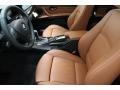 2013 BMW 3 Series Saddle Brown Interior Front Seat Photo
