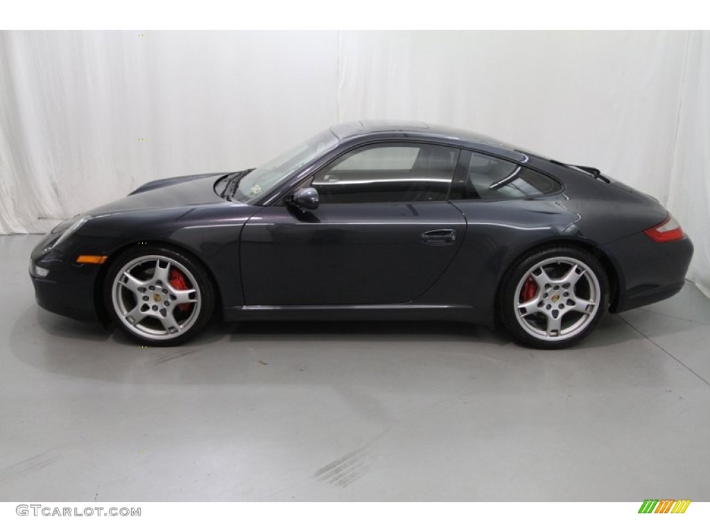 Black 2007 Porsche 911 Carrera 4S Coupe Exterior Photo #77024287