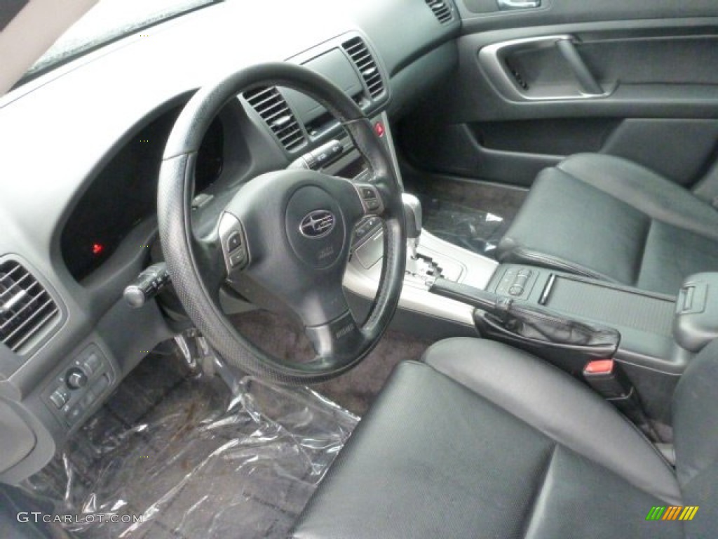 2005 Legacy 2.5 GT Limited Sedan - Satin White Pearl / Charcoal Black photo #15