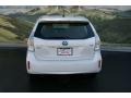 2013 Blizzard White Pearl Toyota Prius v Three Hybrid  photo #4