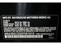  2013 3 Series 328i xDrive Sedan Black Sapphire Metallic Color Code 475
