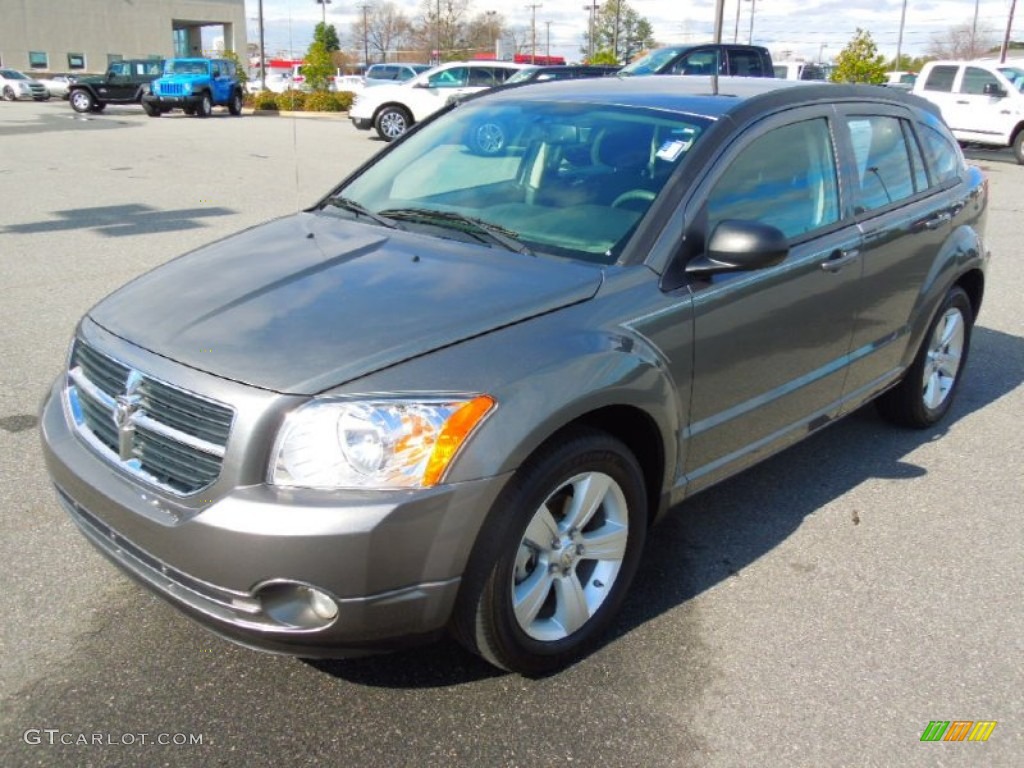 2012 Caliber SXT - Tungsten Metallic / Dark Slate Gray photo #1