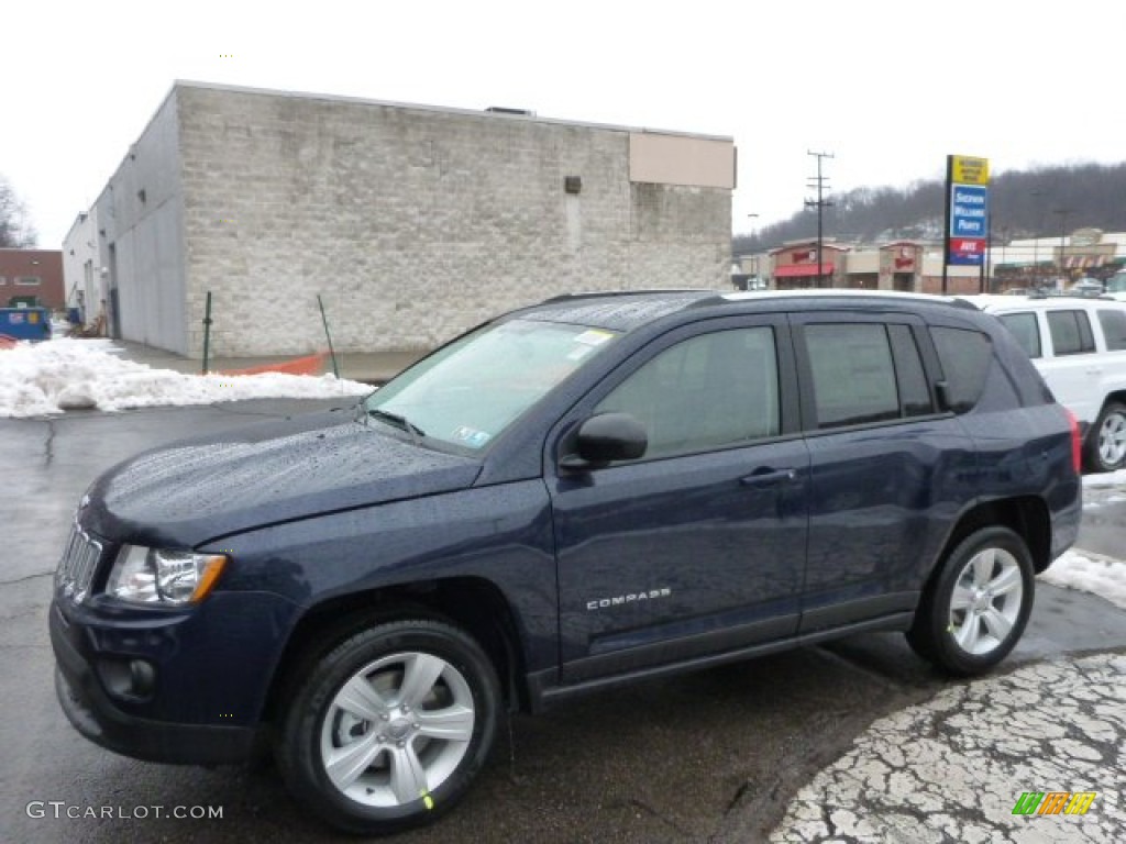 2013 Compass Sport 4x4 - True Blue Pearl / Dark Slate Gray/Light Pebble photo #1