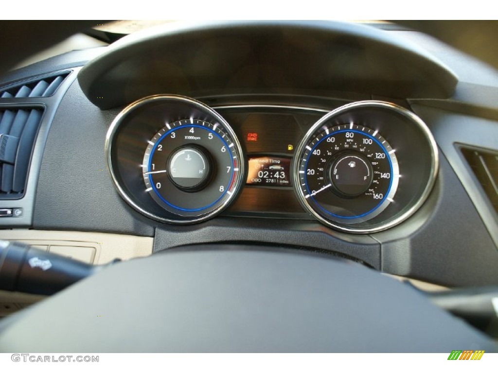 2011 Hyundai Sonata GLS Gauges Photo #77024886