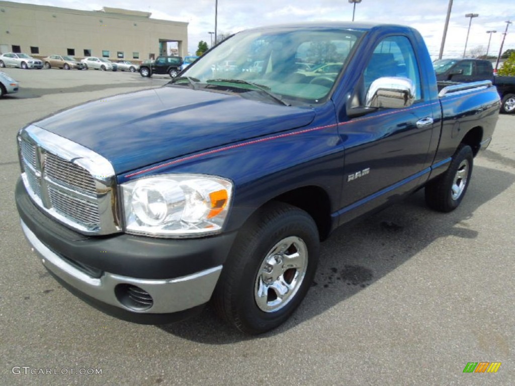 Patriot Blue Pearl Dodge Ram 1500