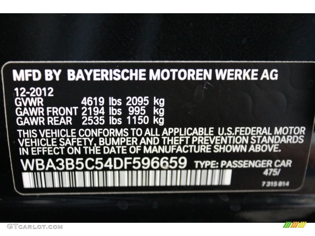 2013 3 Series 328i xDrive Sedan - Black Sapphire Metallic / Black photo #16