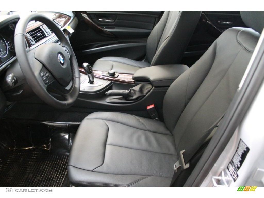 Black Interior 2013 BMW 3 Series 328i xDrive Sedan Photo #77025465
