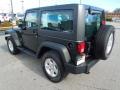 2012 Black Forest Green Pearl Jeep Wrangler Sport 4x4  photo #4