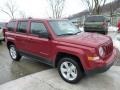 Deep Cherry Red Crystal Pearl 2013 Jeep Patriot Limited 4x4 Exterior