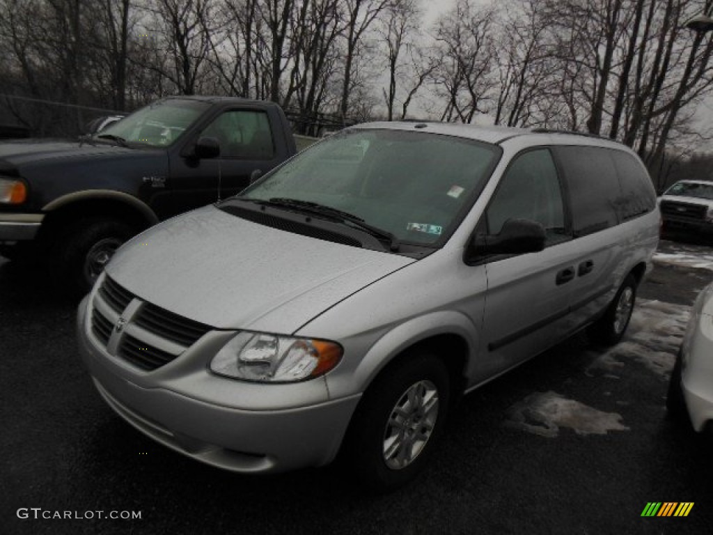 2006 Grand Caravan SE - Bright Silver Metallic / Medium Slate Gray photo #3