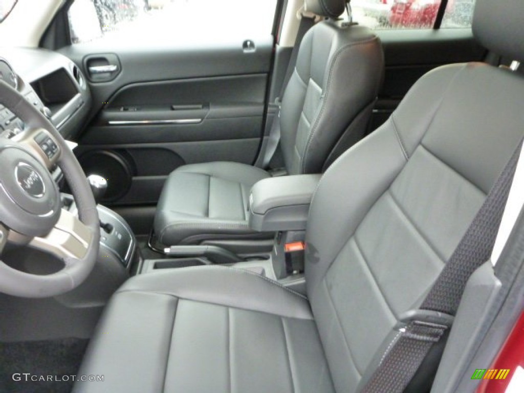 Dark Slate Gray Interior 2013 Jeep Patriot Limited 4x4 Photo #77026719