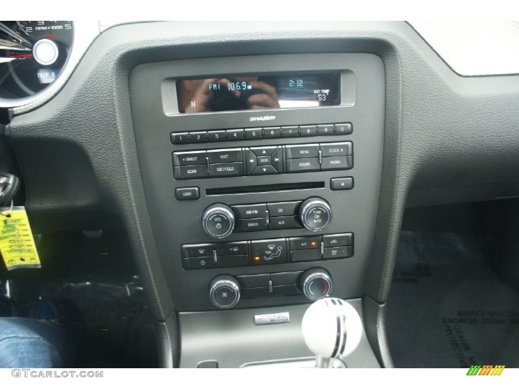 2012 Ford Mustang Shelby GT500 Coupe Controls Photo #77026806