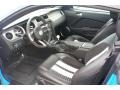 Charcoal Black/White Prime Interior Photo for 2012 Ford Mustang #77026848