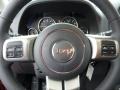 2013 Jeep Patriot Dark Slate Gray Interior Steering Wheel Photo