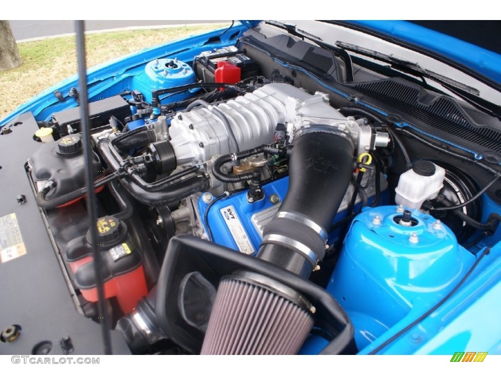 2012 Ford Mustang Shelby GT500 Coupe 5.4 Liter Supercharged DOHC 32-Valve Ti-VCT V8 Engine Photo #77026959