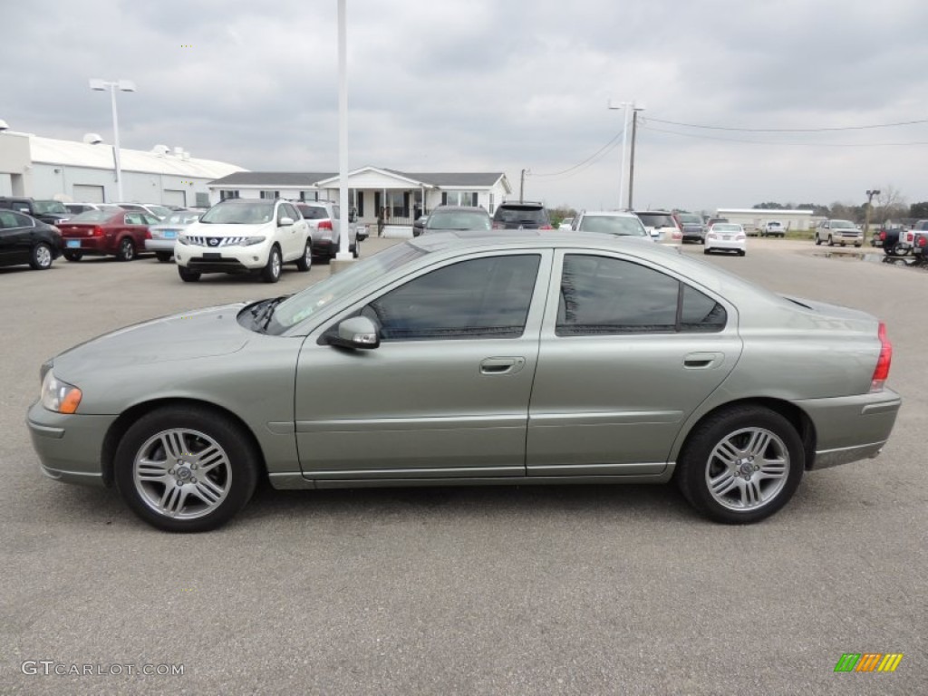 Willow Green Metallic 2008 Volvo S60 2.5T Exterior Photo #77027059