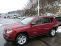 2013 Deep Cherry Red Crystal Pearl Jeep Compass Latitude 4x4  photo #1