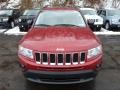 2013 Deep Cherry Red Crystal Pearl Jeep Compass Latitude 4x4  photo #10