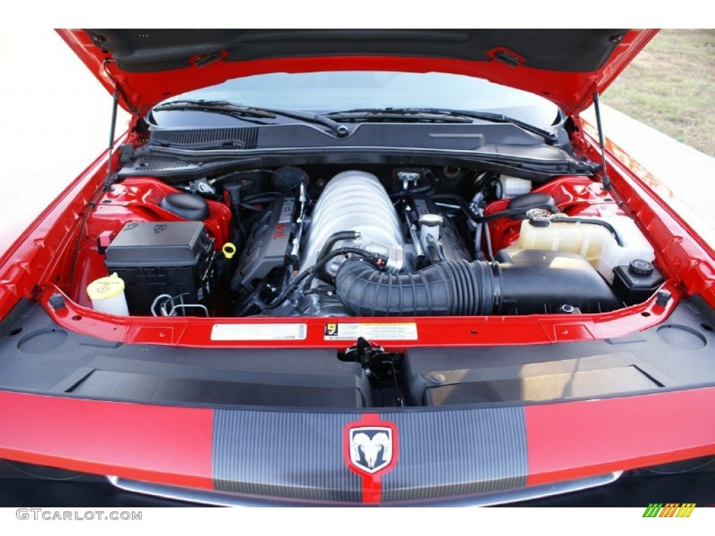 2010 Dodge Challenger SRT8 6.1 Liter SRT HEMI OHV 16-Valve VVT V8 Engine Photo #77028073