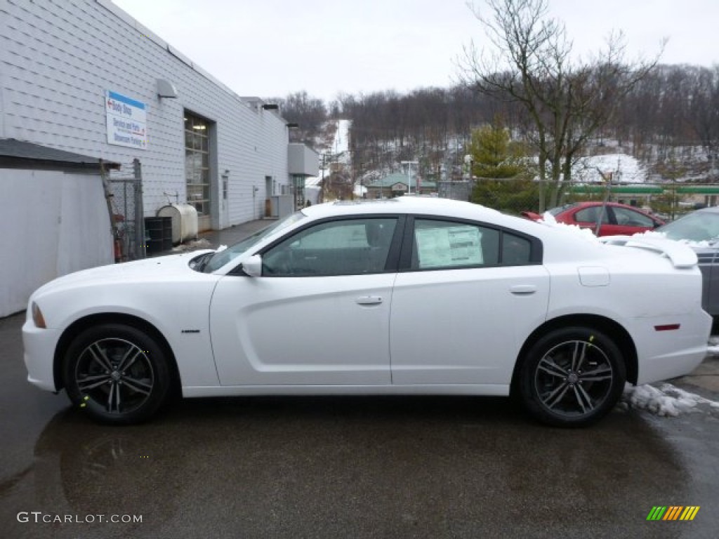 Bright White 2013 Dodge Charger R/T Plus AWD Exterior Photo #77028246
