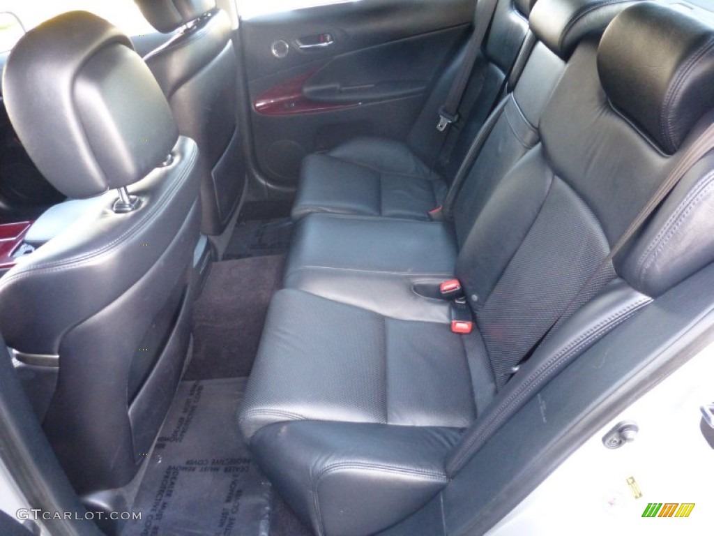 2010 Lexus GS 350 Rear Seat Photo #77028309