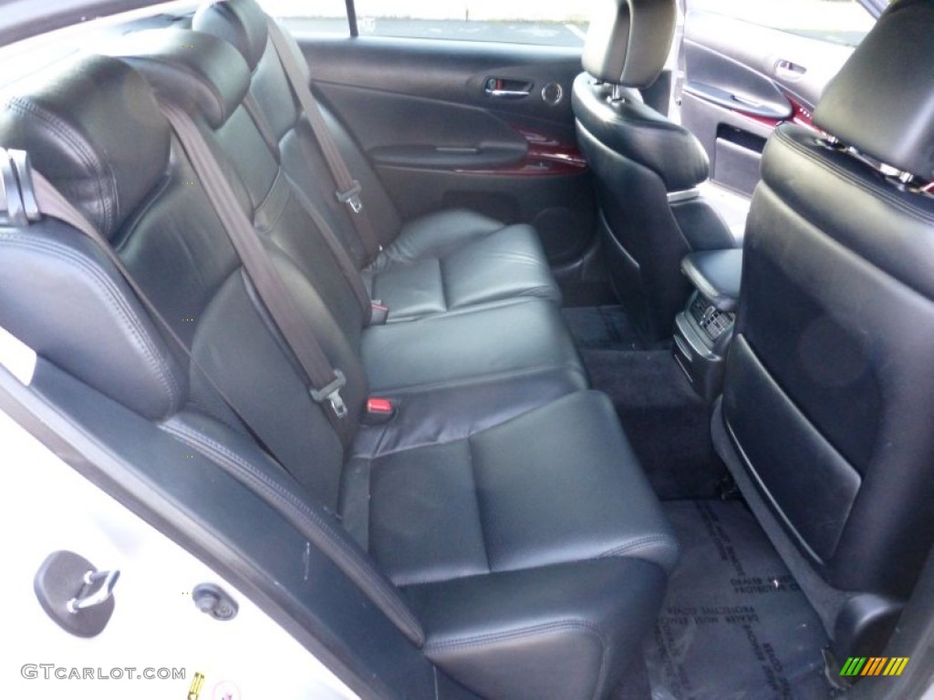 2010 Lexus GS 350 Rear Seat Photo #77028382