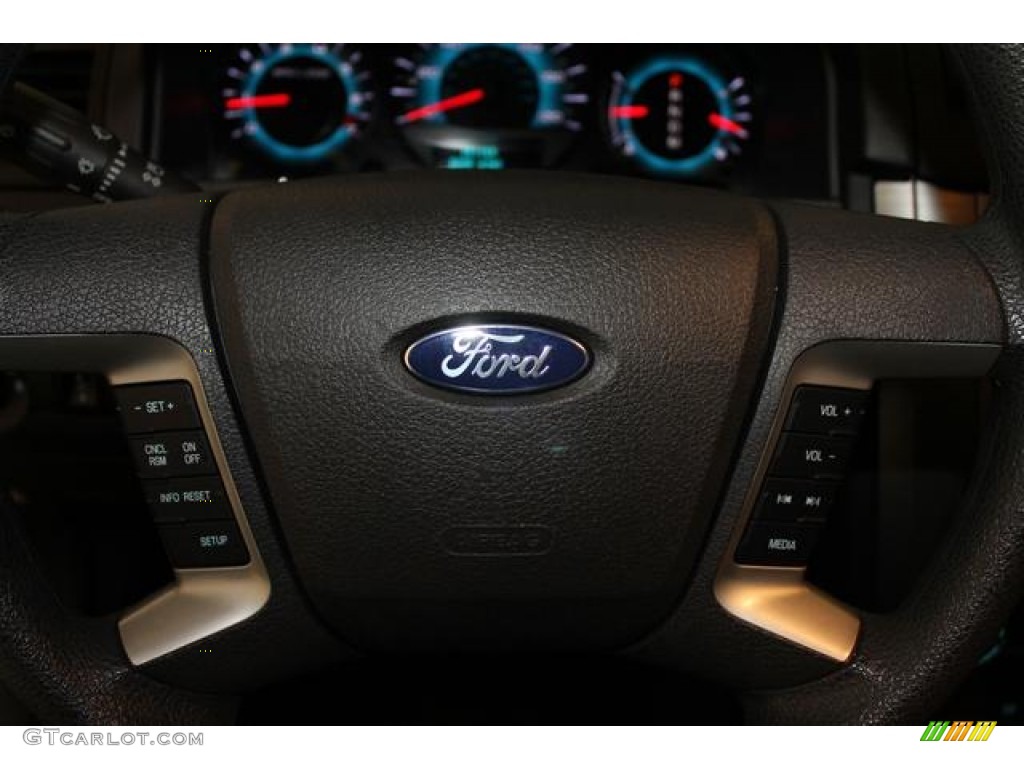 2011 Fusion SE V6 - Steel Blue Metallic / Charcoal Black photo #34