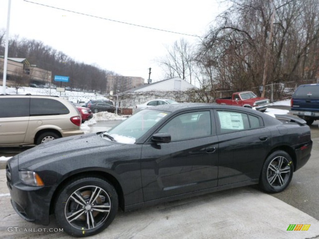 Pitch Black Dodge Charger