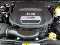 3.6 Liter DOHC 24-Valve VVT Pentastar V6 2013 Jeep Wrangler Unlimited Sport S 4x4 Engine