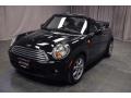 2010 Midnight Black Metallic Mini Cooper Convertible  photo #1