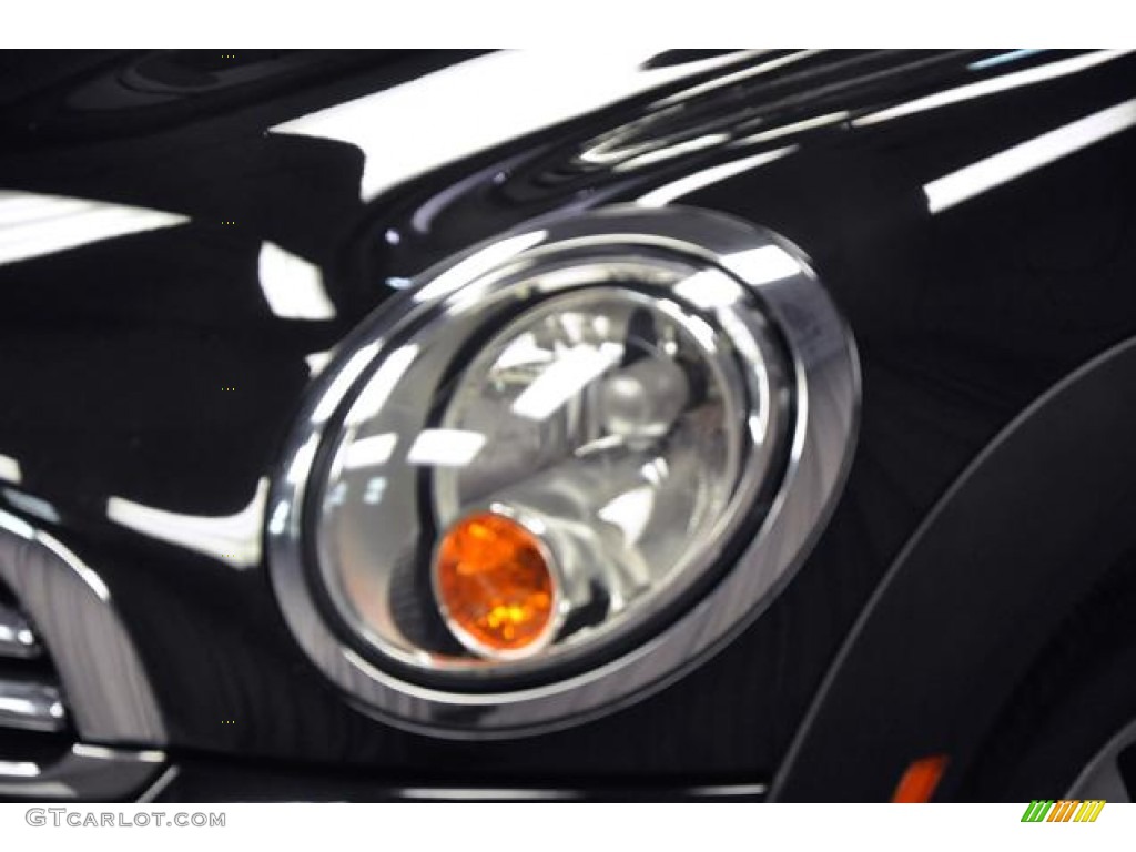 2010 Cooper Convertible - Midnight Black Metallic / Grey/Carbon Black photo #2