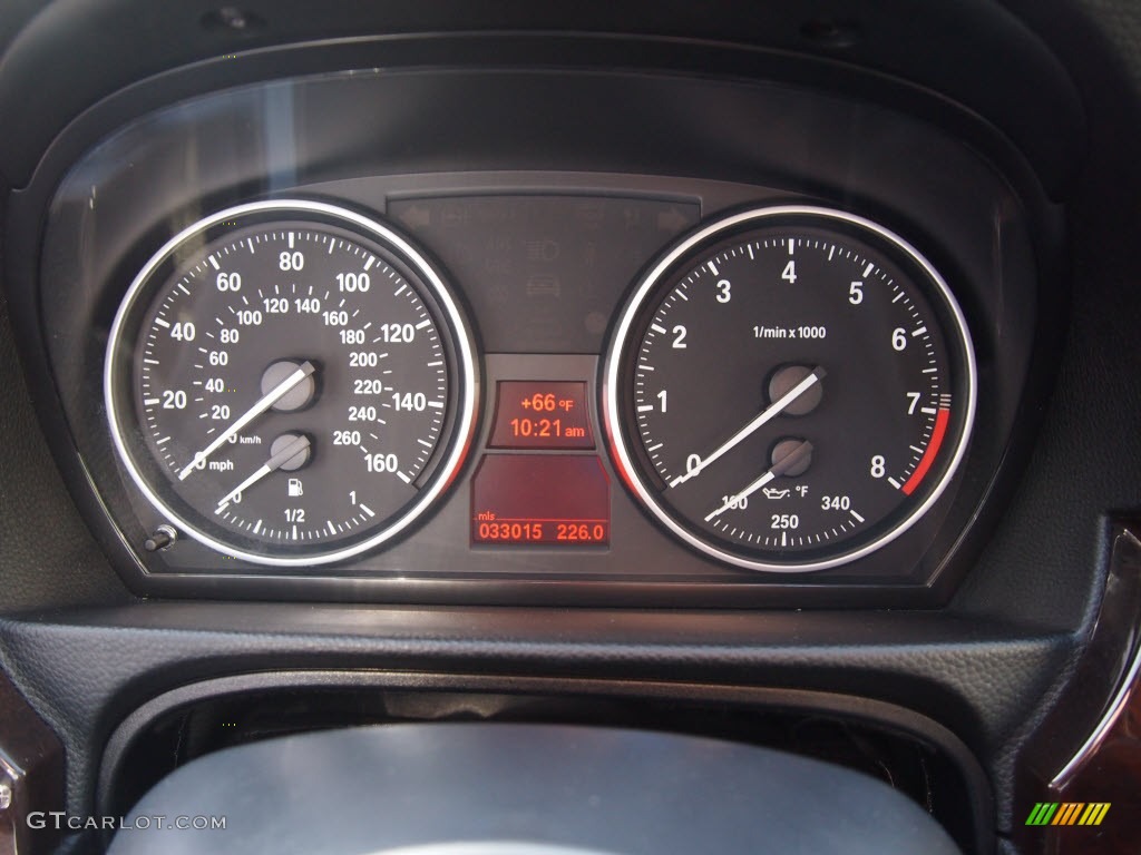 2010 3 Series 335i Coupe - Space Gray Metallic / Black photo #16