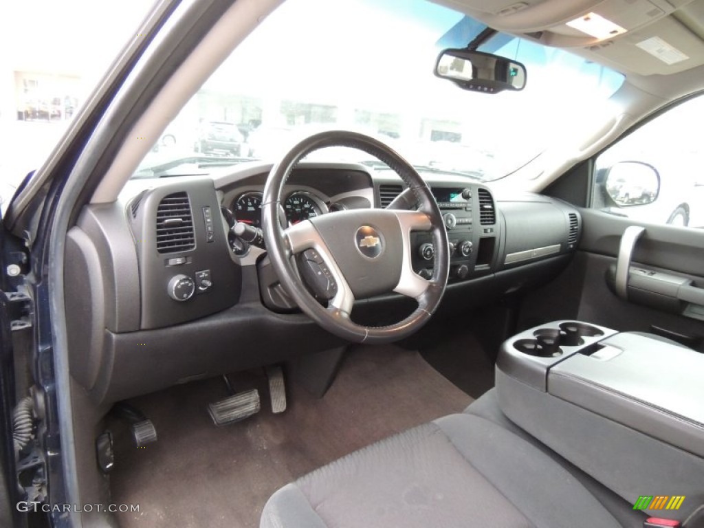 2008 Silverado 1500 LT Crew Cab - Dark Blue Metallic / Ebony photo #12