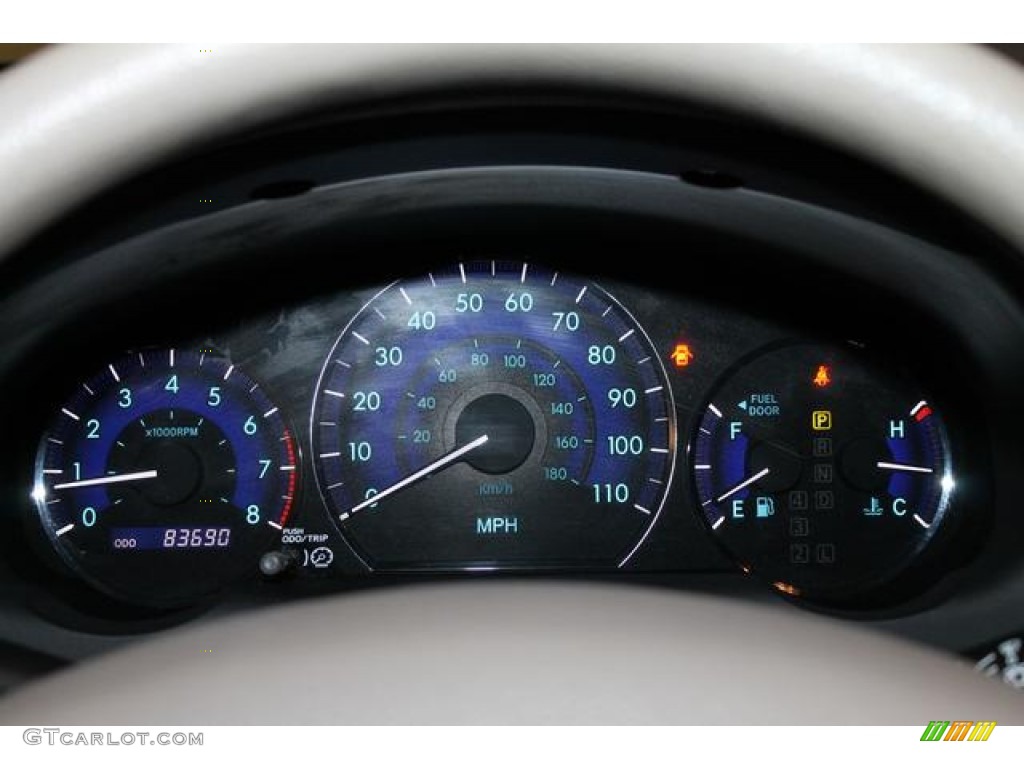 2009 Toyota Sienna LE Gauges Photo #77029838