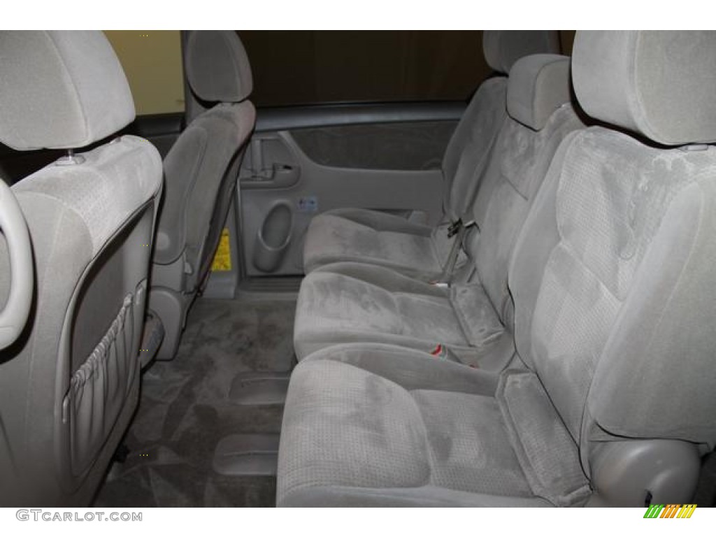 2009 Toyota Sienna LE Rear Seat Photo #77029962