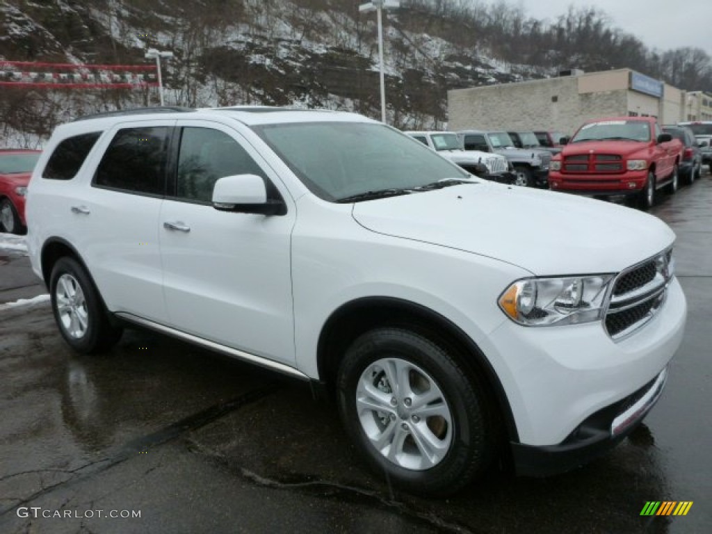 Bright White 2013 Dodge Durango Crew AWD Exterior Photo #77030193