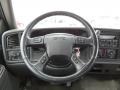 Dark Pewter 2005 GMC Sierra 1500 SLE Crew Cab Steering Wheel