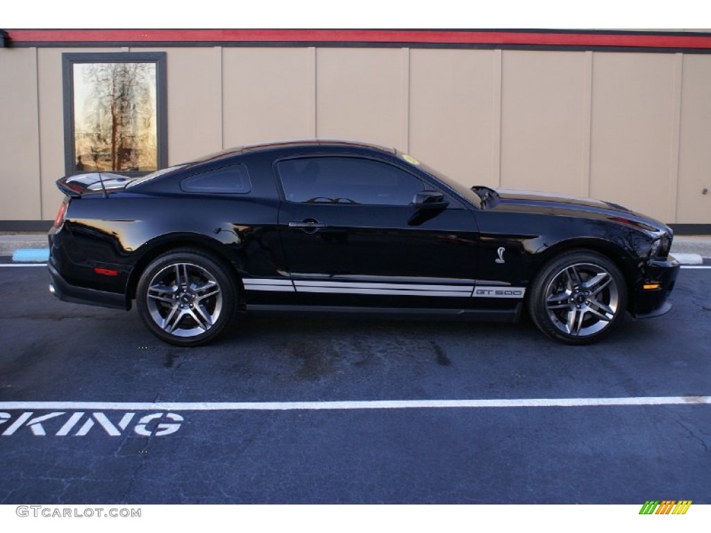 Black 2010 Ford Mustang Shelby GT500 Coupe Exterior Photo #77030351