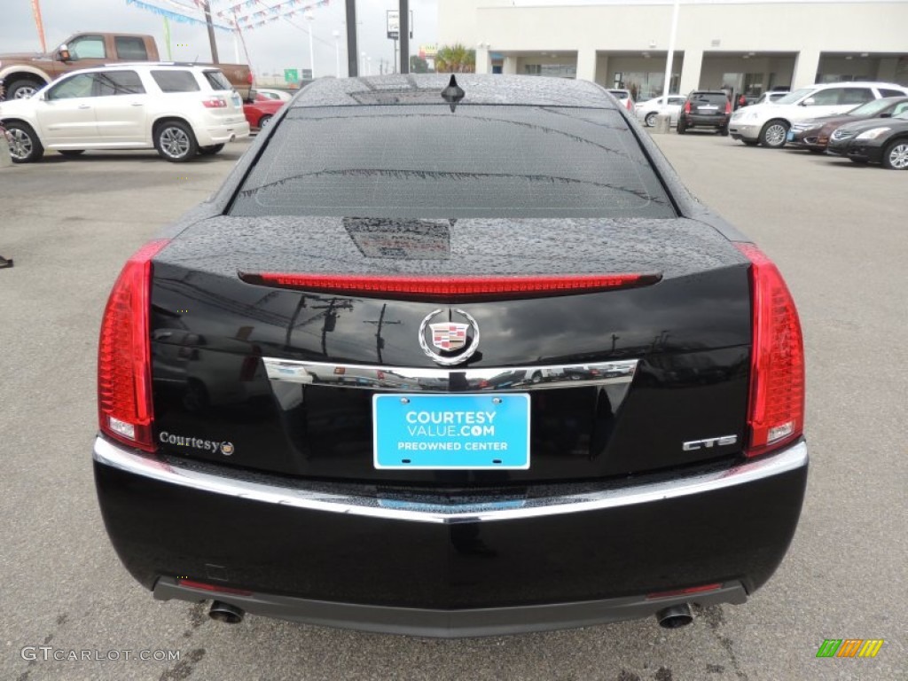 2009 CTS Sedan - Black Ice / Ebony photo #3