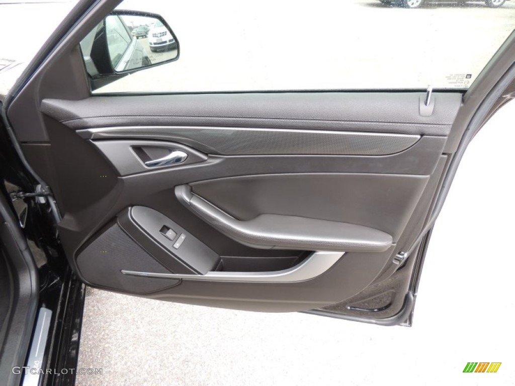 2009 CTS Sedan - Black Ice / Ebony photo #7