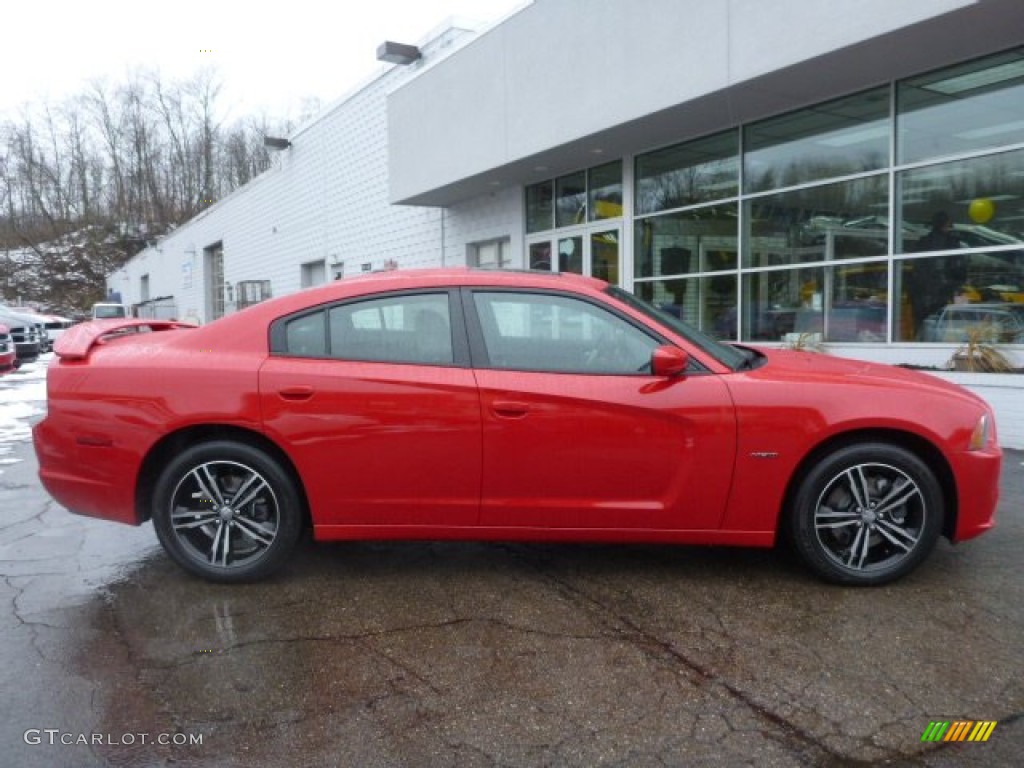 Redline 3 Coat Pearl 2013 Dodge Charger R/T Plus AWD Exterior Photo #77030938