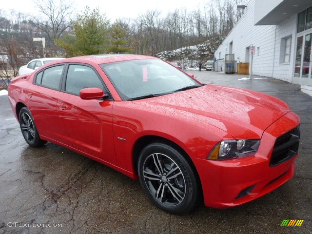 Redline 3 Coat Pearl 2013 Dodge Charger R/T Plus AWD Exterior Photo #77030961