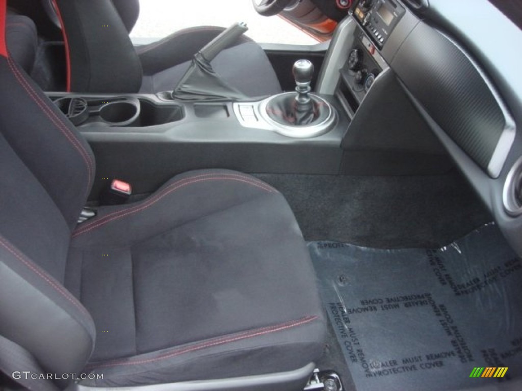 2013 FR-S Sport Coupe - Hot Lava Orange / Black/Red Accents photo #13