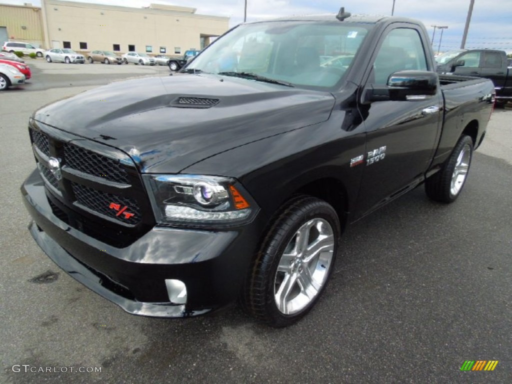 Black 2013 Ram 1500 R/T Regular Cab Exterior Photo #77031432