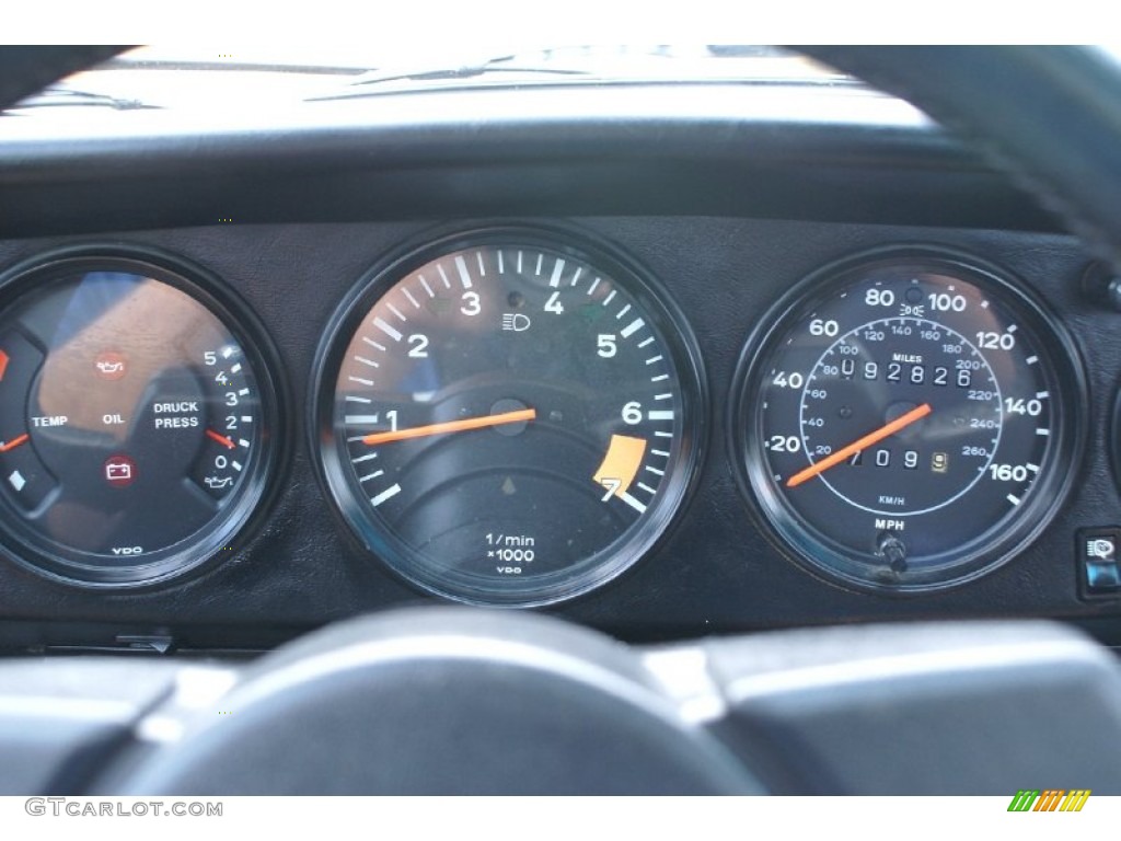 1984 Porsche 911 Carrera Targa Gauges Photo #77031528