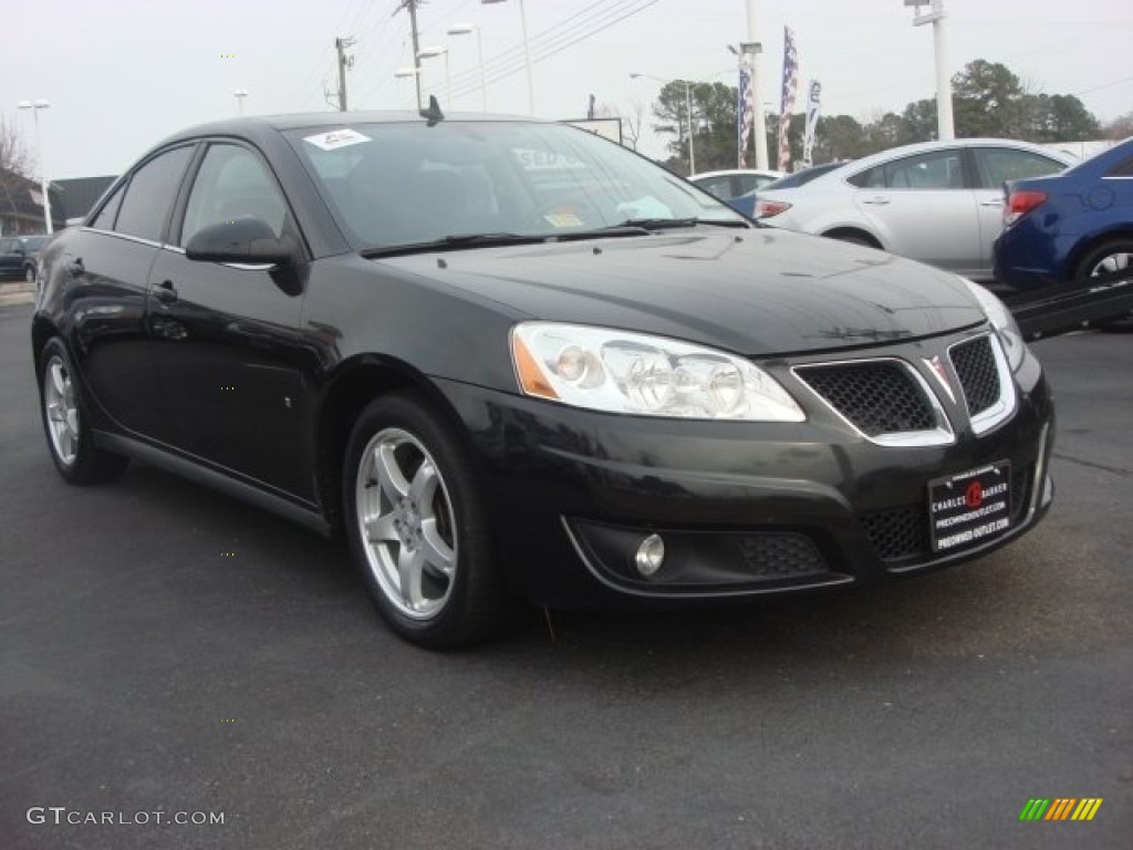 2009 G6 GT Sedan - Carbon Black Metallic / Ebony photo #1