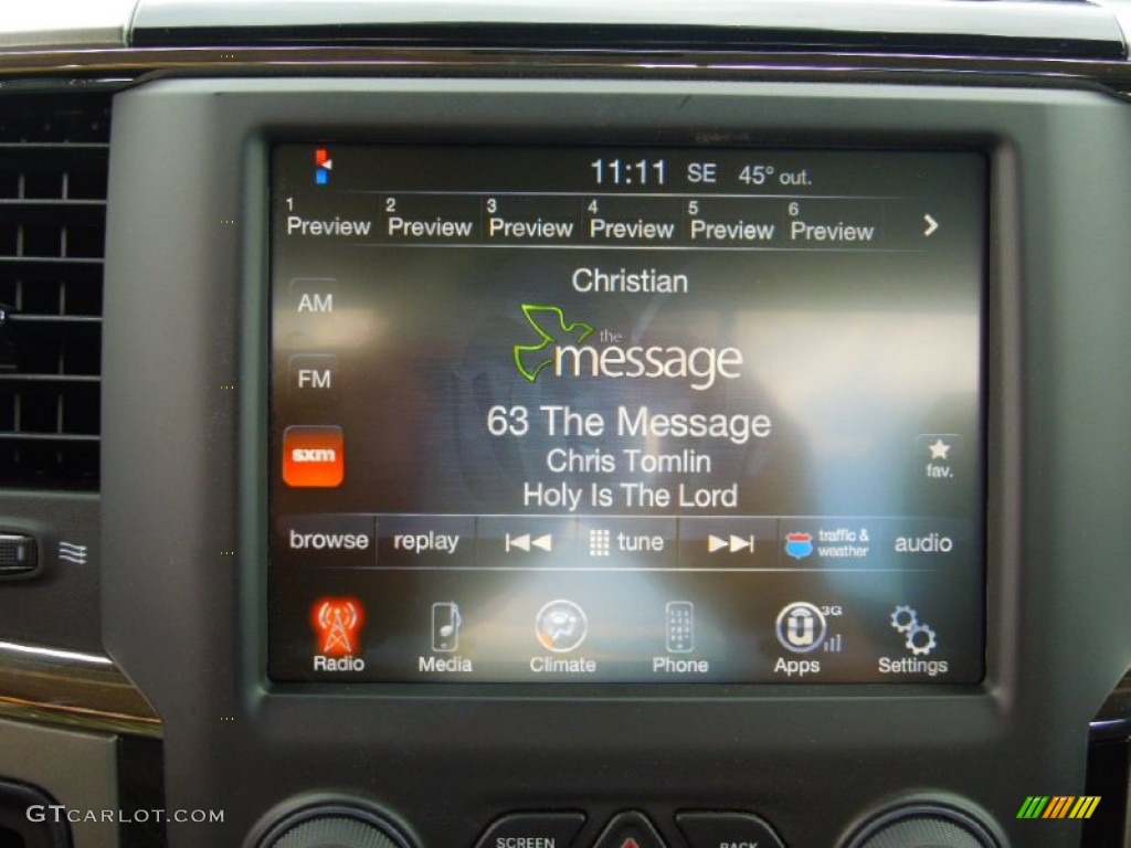 2013 Ram 1500 R/T Regular Cab Controls Photo #77031720