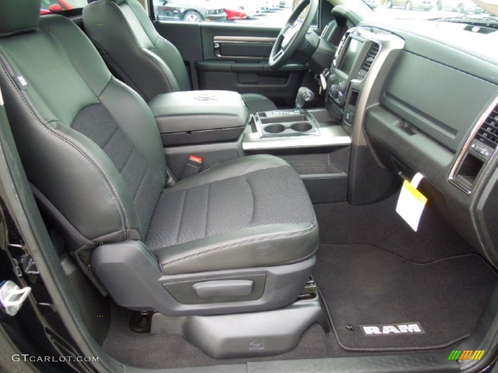 R T Black Interior 2013 Ram 1500 R T Regular Cab Photo