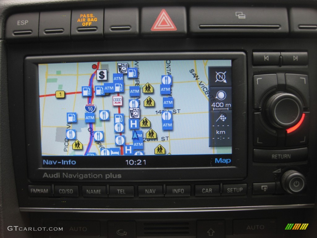2005 Audi A4 2.0T Sedan Navigation Photos