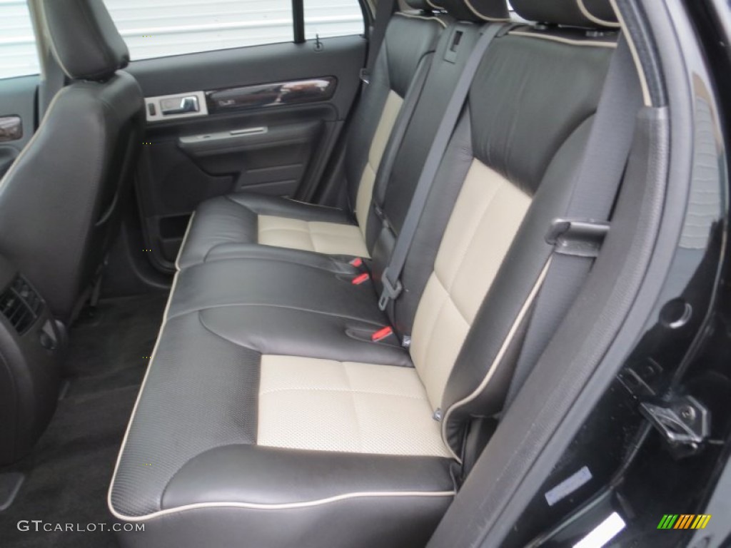 Charcoal Black/Medium Light Stone Interior 2008 Lincoln MKX Limited Edition AWD Photo #77032122